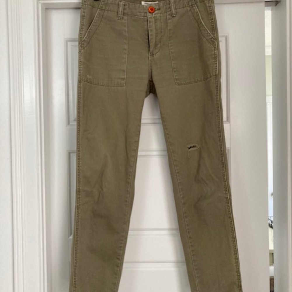 Billabong olive green pant, size 4